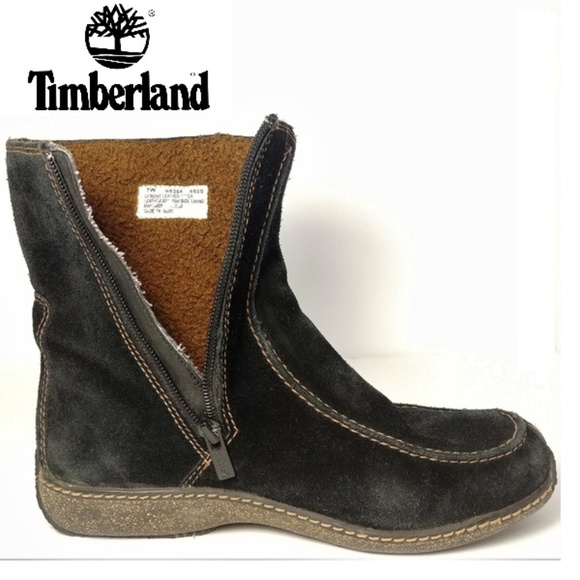 timberland zip up shoes